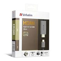 Verbatim Type C 3.1 to HDMI Cable 200cm Grey (HDMI Cables)- Amazon