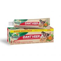 Zandu Dantveer, 400g, India’s 1st Ayurvedic toothpaste with Irimedadi oil | Scientifically proven- Amazon