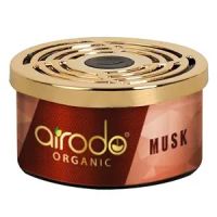 Airodo One Musk Organic Car Perfume, Strong Fiber Air Freshener to Freshen'up Your Car - Car Accessories interior car perfumes and fresheners (50g with 2 Refill)- Amazon