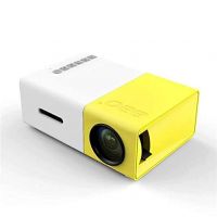 Projectors YG-300 LCD Mini Support 1080P Portable LED Projector Home Cinema- Amazon
