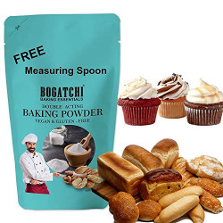 BOGATCHI Double Acting Baking Powder for Making Cake, Breads, Pizza, M- Amazon