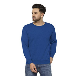 VIMAL JONNEY Regular Fit Blue Men Sweatshirts (Pack of 1)-SW_RN_BLUE_0- Amazon