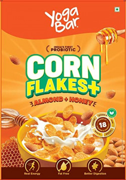 YOGABAR CORNFLAKES ALMOND & HONEY HEALTHY CRUNCHY BREAKFAST CEREALS WI- Amazon