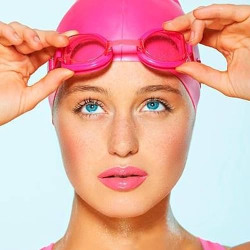 Roughhouse Swimming Goggles for Women & Men with Adjustable Strap Anti- Amazon