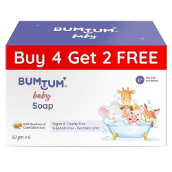 Bumtum Baby Soap with Goodness of Calendula Extractparabens Free Vegan- Amazon