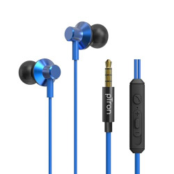 pTron Pride Lite in-Ear Wired Earphones with in-line Mic, 10mm Dynamic- Amazon