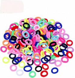 Savitri Elastic Hair Ties For Girls | Soft Seamless Hair Rubber Bands- Flipkart