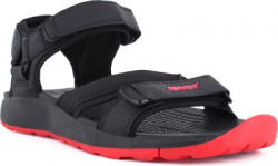 Sparx SS 539 Men Sports Sandals(Black, Red , 6)- Flipkart