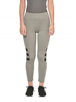 CHKOKKO Women's Regular Fit Polyester Blend Sports Leggings (JSSTIGHT)- Amazon