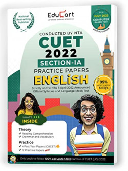 CUET -2023 Section -IA English Practice Papers- Amazon