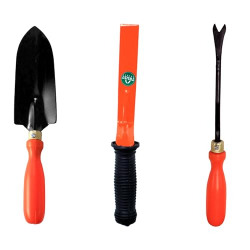 TrustBasket Gardening Hand Tools Set - 3 Pcs (Small Trowel, Krupi and- Amazon