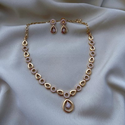 Rangrozo Jewellery Brass, Alloy Gold-plated Gold Jewellery Set(Pack of- Flipkart