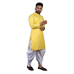 ashtang Mens DHOTI-KURTA- Amazon
