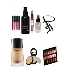 LOVE BITE Makeup Combo Kit EYE SHADOW, 2 IN 1 COMPACT & CONCEALER, RED- Amazon