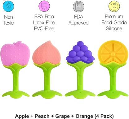 mahikrite-baby-fruit-shape-silicone-teethers-fda-approved-soft-silicon- Flipkart
