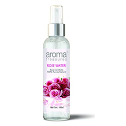 Aroma Treasures Rose Water for skin care - 100ml- Amazon