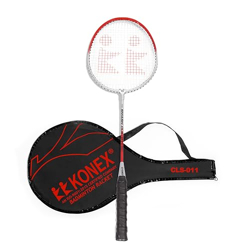 Konex Lightweight Aluminium Composite Badminton Racquet with Free 3/4- Amazon