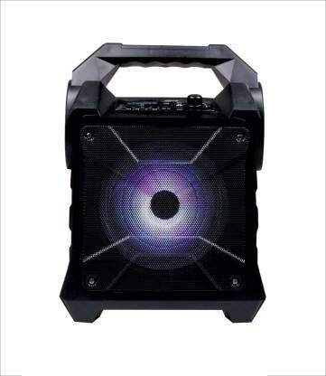 Gizmore Giz Wheelz T1001 10 W Bluetooth Home Audio Speaker(Black, Mono- Flipkart