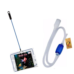 Foodie Puppies Aquarium Cleaning Combo Pack Siphon Pump Water Gravel A- Amazon