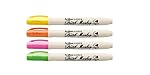 Artline Supreme Brush Marker Assorted Pack Of 4 (Fl.Yellow,Fl.Orange,Fl.Pink,Fl.Green) by Anmol Art & Frames- Amazon
