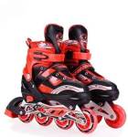 J K INTERNATIONAL High quality Skating Shoe have different size and with PU LED wheel Skates In-line Skates – Size 6-9 UK  (Red)- Flipkart