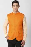 PETER ENGLAND Men Printed Nehru Jacket- Flipkart