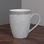 The Earth Store Grey Fizz Coffee Mug Set of 1 Ceramic Mugs to Gift to Best Friend, Tea Mugs, Microwave Safe Coffee Mugs, Ceramic Tea Cups (280 ml Each)- Amazon