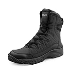 Bacca Bucci FLAME Original 7-Eye Moto Inspired Mild water proof High top ankle Snow boots- Amazon