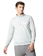 FYLTR Men’s Casual Stand Collar Jacket With Half Zip Branding | Full Sleeve | Casual Winterwear For Men- Amazon