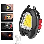 ApLiQ Keychain 4 in 1 LED with 7 Mode Rechargeable Flashlights with Lighter,Whistles,Bottle Opener- Amazon