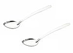 SignoraWare Kitchen Tools Stainless Steel(Food Grade) Heavy Gauge(1.3 MM) Plus Solid Pan Spoon No.2(Serving Spoon) Chamcha- Amazon