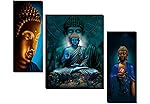 SAF paintings SAF-JM31045 Buddha Wall Painting with Frame- Amazon