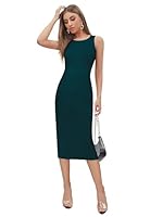 Toochki Dresses for Women | Dress | Women Dress | One Piece Dress for Women Long | Bodycon Dresses | Bodycon Fit Dress | Midi Length Dress | Lycra Dress | Beach Outfits- Amazon