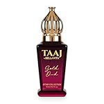 Bella Vita Luxury TAAJ Gold Oud Attar with Caramel, Rose, Jasmine & Orris- Amazon