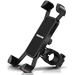 Sounce Waterproof New Bike Phone Mount Anti Shake and Stable 360‚° Rotation Bike Bicycles Accessories- Amazon