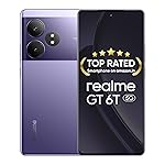 realme GT 6T 5G (Miracle Purple,8GB RAM+256GB Storage) | India’s 1st 7+ Gen 3 Flagship Chipset | 1.5M + AnTuTu Score | 5500mAh+120W | The World’s Brightest Flagship Display- Amazon