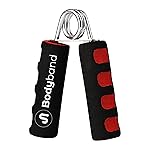 Bodyband Hand Grip Strengthener with Foam Handle, Hand Gripper for Men & Women for Gym Workout Hand Exercise Equipment to Use in Home- Amazon