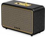 Boult RetroAmp X60 Dual Drivers, 60W Power, 14H Battery, Classic Rugged Leather, 5.3V 60 W Bluetooth Home Audio Speaker  (Royal gold, Stereo Channel)- Flipkart