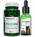 Sheopals Pilohem Piles Combo For Managing Piles Lumps, Itching And Constipation- Flipkart