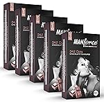 Manforce Xotic Chocolate Flavoured Condoms for Men | 50 pcs | Dotted, Contoured, & Lubricated Latex Condoms | For Enhanced Pleasure of Both | India’s No. 1* Condom Brand- Amazon