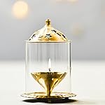 Archies Akhand Diya Brass Metal Diyas Light Lamp (Standard Size, AKDMT03152)- Amazon