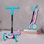 Cockatoo Rat & Cat Series KS01 Kick Scooter 3 to 10 Years Boys & Girls, Kick Scooter with PVC Wheels & Rare Brakes- Amazon