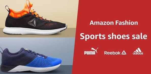 Amazon Sports Shoes Sale, Upto 60% off on Branded Sports Amazon Sports Shoes Sale, Upto 60% off on Branded Sports