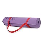 Fitness Mantra® 6mm Yoga Mat with Carrying Strap for Yoga, Exercise Mat- Amazon