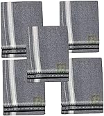 PRAKASAM COTTON Mens Cotton Single Colour Casual Style Thalapathi Border Dhoties For Mens/Fine Quality Single Dhoties For Men’s- Amazon