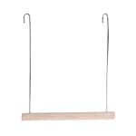 Western Era Playful Natural Perch Wood Perch Swing Toy Cage Hanging Platform, Climbing, Exercise Perch- Amazon
