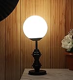 tu casa Metal Table Lamps with Glass Shade- Amazon