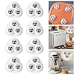 JICOOT 360 Degree Appliance Sliders for Kitchen Appliances, 4 Pack Self Adhesive Mini Universal Caster Wheels, Countertop Small Appliance Rollers Suitable- Amazon