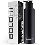 Boldfit Water Bottles Stainless Steel Water Bottle 1 Litre Steel Water Bottles for School, Office, Home, Gym 1 Litre Water Bottle- Amazon