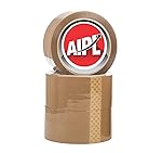 AIPL Heavy Duty Gold Category Brown Packing Tape, Packaging Tape Refill Rolls, 3 Rolls 48MMX100MTR- Amazon